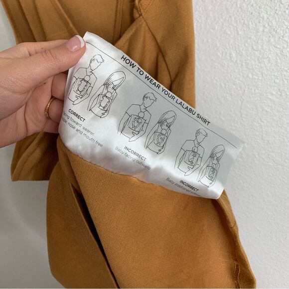 Lalabu Soothe Camel Brown Sleeveless Tank Top Size Medium - Picture 5 of 6